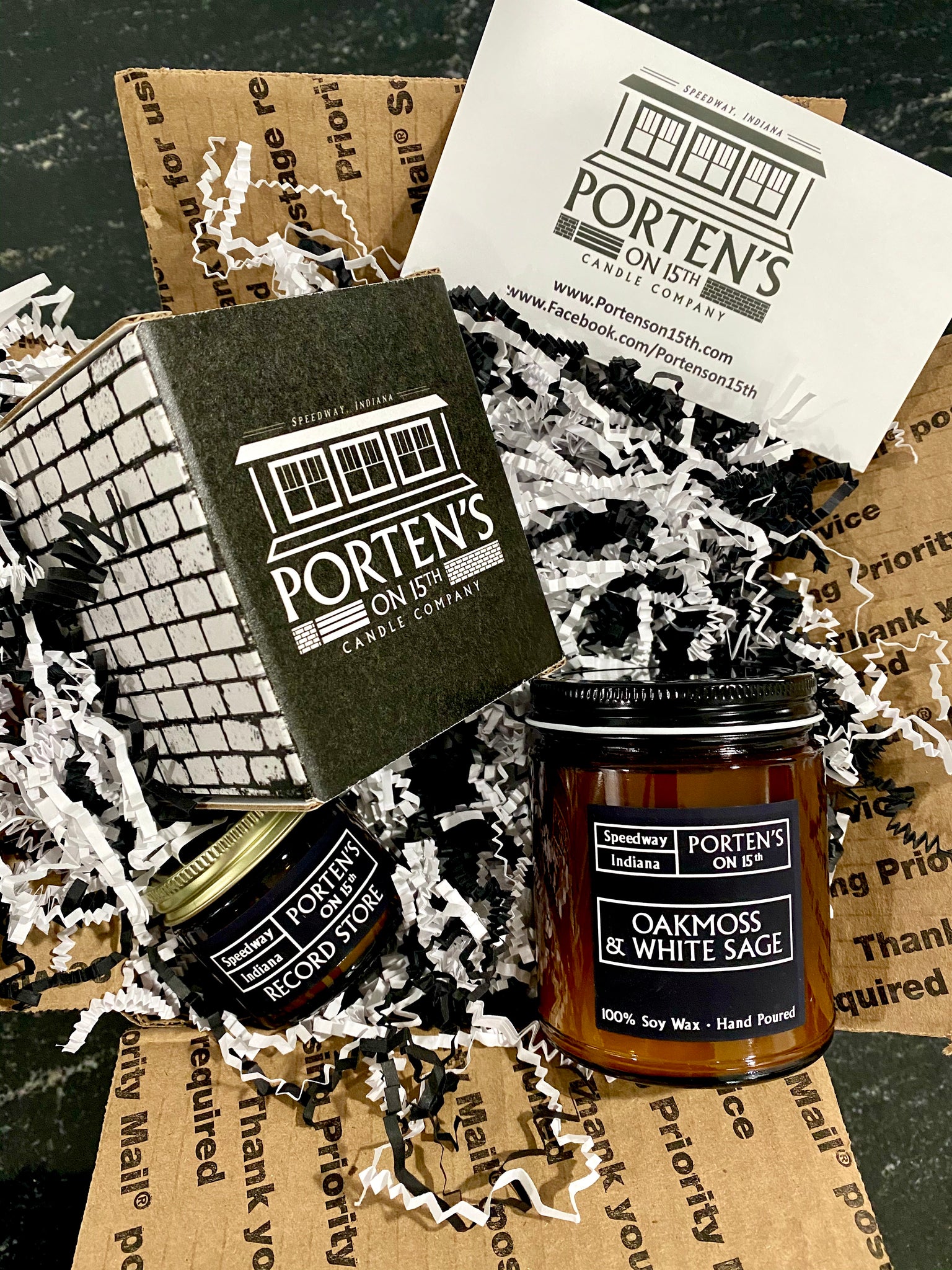 Porten's on 15th candles make great gifts.  Here's why: