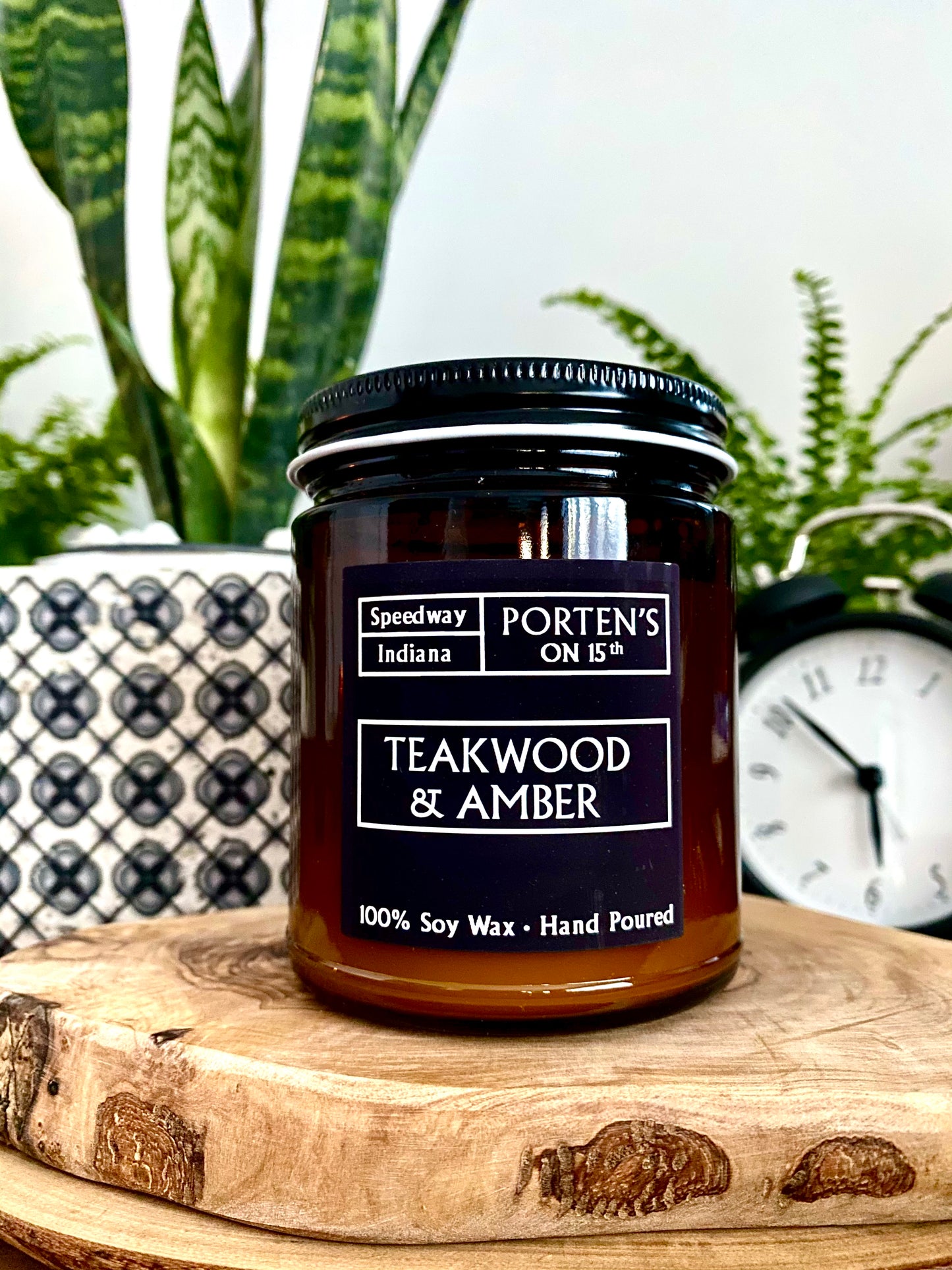 Teakwood & Amber