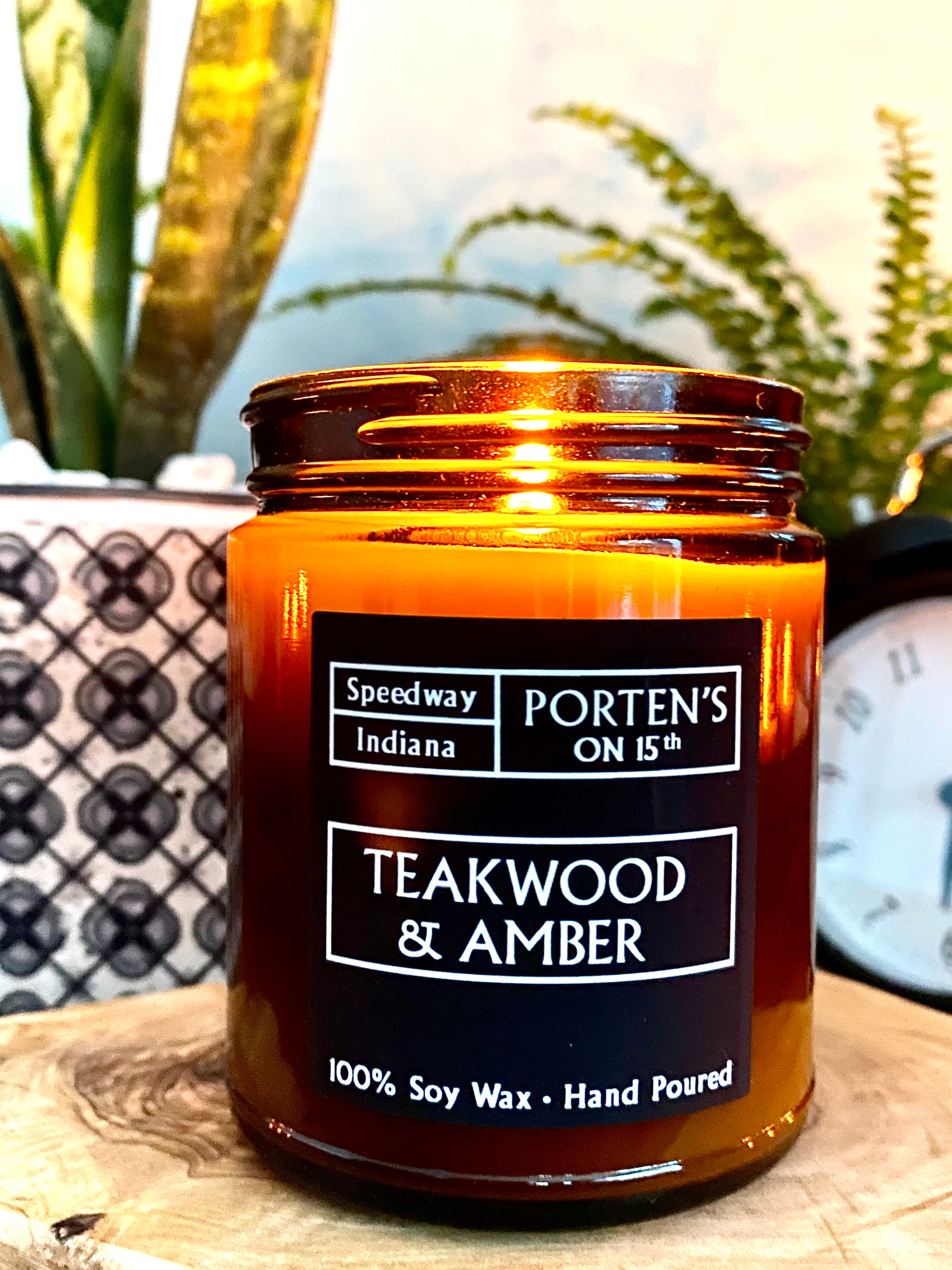 Teakwood & Amber