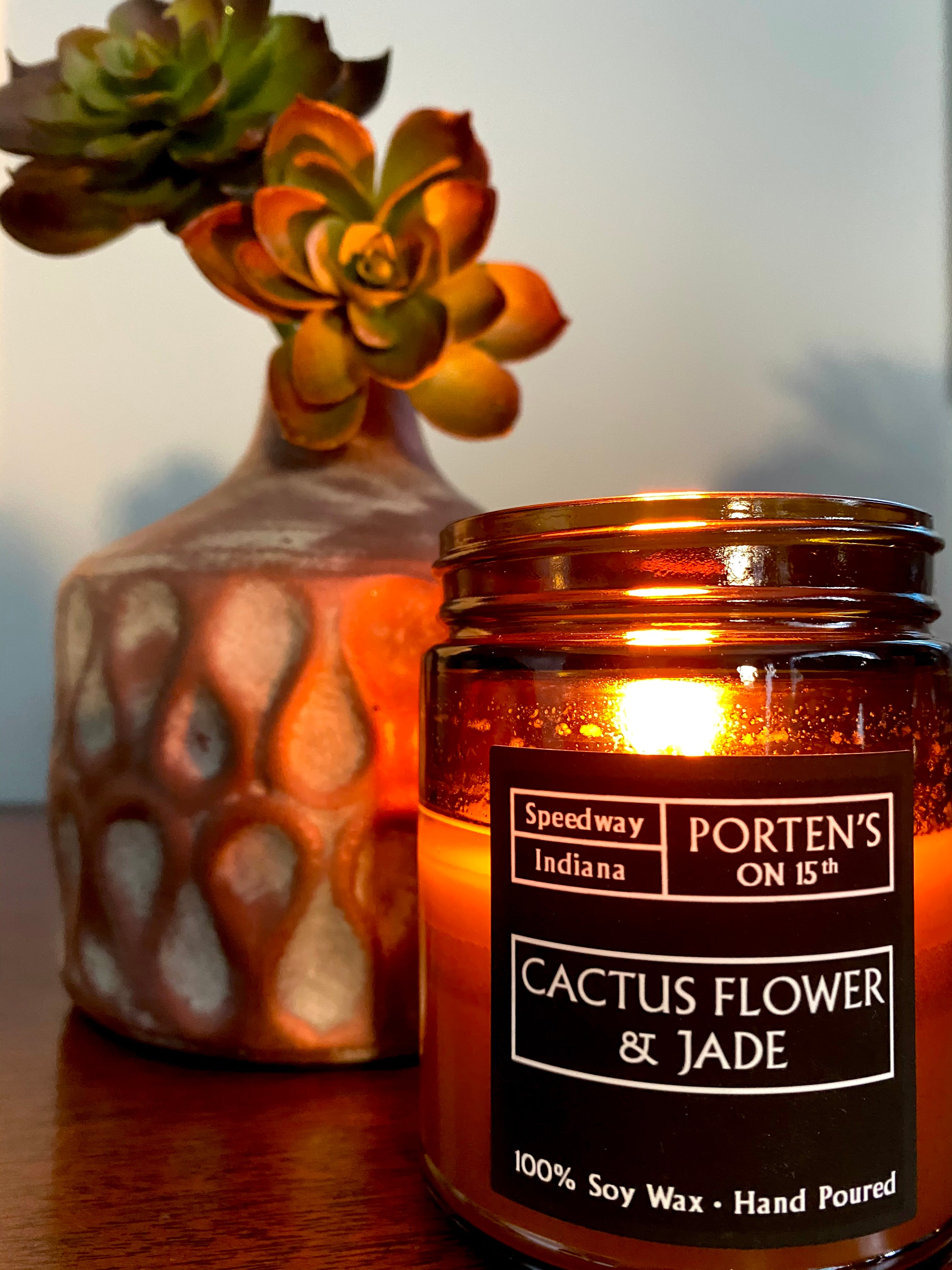 Cactus Flower & Jade